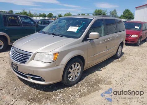 2013 Chrysler Town & Country Touring z USA, uszkodzony, nr VIN 2C4RC1BG7DR742972